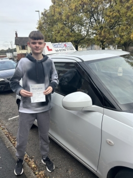 A massive congratulations to Josh Blunt.🥳<br />
Josh passed his driving test today at Cobridge Driving Test Centre. First attempt and with 0 driver faults.<br />
Well done Josh- safe driving from all at Craig Polles Instructor Training and Driving School. 🙂🚗<br />
Driving Instructor Anita Pepper