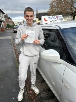 A big congratulations to Kian Huckfield.🥳 <br />
Kian passed his driving test today at Cobridge Driving Test Centre, with just 2 driver faults. <br />
Well done Kian safe driving from all at Craig Polles Instructor Training and Driving School. 🙂🚗<br />
Driving instructor-Anita pepper