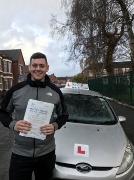 A big congratulations to Anthony Owens, who has passed his driving test today at Crewe Driving Test Centre.<br />
First attempt and with just 4 driver faults.<br />
Well done Anthony- safe driving from all at Craig Polles Instructor Training and Driving School. 🙂<br />
Instructor-Samsul Islam
