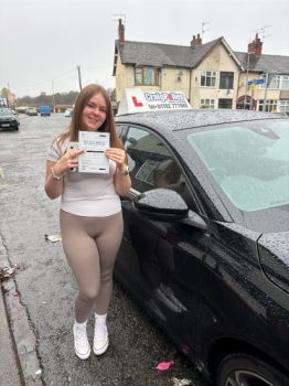 A big congratulations to Olivia Hulme.🥳<br />
Olivia passed her driving test today at Cobridge Driving Test Centre. First attempt and with just 5 driver faults.<br />
Well done Olivia safe driving from all at Craig Polles Instructor Training and Driving School. 🙂🚗<br />
Driving instructor-Anita Pepper