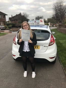 A big congratulations to Isabel Gallimore Isabel passed her driving test today at Newcastle Driving Test Centre first time and with just 2 driver faults<br />
<br />
Well done Isabel - safe driving from all at Craig Polles Instructor Training and Driving School 🚗😀