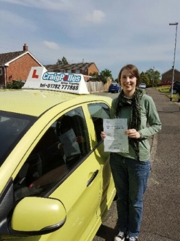 A big congratulations to Isobel Tusk for passing her driving test today First time and with just 5 driver faults <br />
<br />
Well done Isobel - safe driving