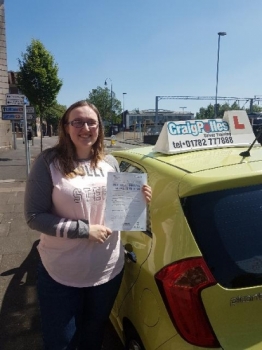 A big congratulations to Isobelle Webster Isabelle passed her driving test at Cobridge Driving Test Centre <br />
<br />
Well done Isobelle - safe driving from all at Craig Polles Instructor Training and Driving School 🚗😀