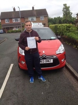 A big well done to Jack for passing his driving test today First attempt and with just 3 driver faults Safe driving Jack 