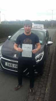 A big congratulations to Jack Whitley, who has passed his driving test at Newcastle Driving Test Centre, at his First attempt and with just 3 driver faults.<br />
<br />
Well done Jack - safe driving from all at Craig Polles Instructor Training and Driving School. 😀🚗<br />
<br />
Instructor Mark Ashley