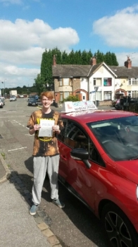 Congratulations to Jake Brereton for passing his driving test today with just 4 driver faults Well done Jake safe driving 