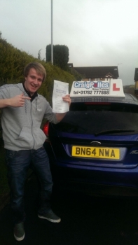 A big congratulations to James Bagguley for passing his driving test today First attempt and with just 1 driver fault A great drive - safe driving James