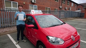 A big congratulations to Jamie Mollart for passing his driving test today First time and with just 5 driver faults <br />
<br />
Well done Jamie - safe driving