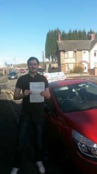 Big congratulations to Jason Marsh for passing his driving test today First attempt and with only 2 driver faults Well done Jason- safe driving