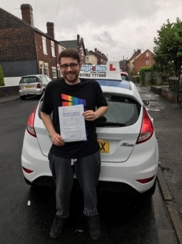 A big congratulations to Jei Smith Jei passed his driving test today at Newcastle Driving Test Centre with just 4 driver faults <br />
<br />
Well done Jei - safe driving from all at Craig Polles instructor training and driving school 🚗😀