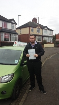 Big congratulations to Joe Biddulph for passing his driving test today First attempt and with just 3 drive faults Well done Joe - safe driving