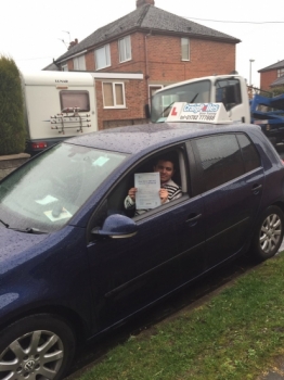 A big congratulations to Johnny sanchez for passing his driving test today First time and with just 4 driver faults <br />
<br />
Well done Johnny - safe driving