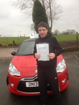 A big congratulations to Jordan Peel for passing his driving test today First attempt and with just 2 driver faults Well done Jordan - safe driving