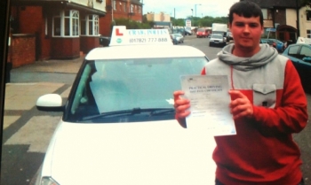 Well done to Kearan Wilkes on passing your driving test First attempt and with just with 3 driver fault Safe driving Kearan<br />
<br />

<br />
<br />
Thank you Jamie