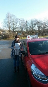 Big congratulations to Kellie Hollis for passing her driving test today at the first attempt Well done Kellie - safe driving