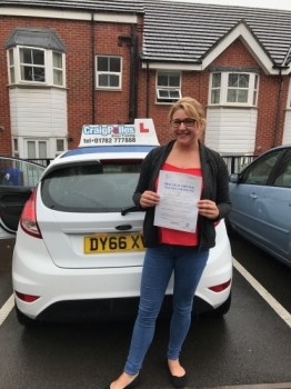 A big congratulations to Kerry Watson Kerry passed her driving test today at Newcastle Driving Test Centre first time and with 9 driver faults <br />
<br />
Well done Kerry - safe driving from all at Craig Polles instructor training and driving school 🚗😀