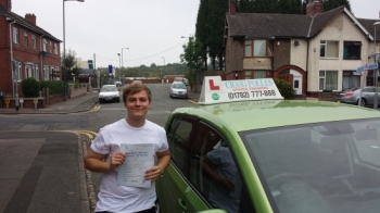 Congratulations to Kyle Phillips for passing his driving test today with just 3 driver faults Well done Kyle - safe driving