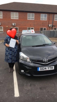 A big congratulations to the lady with the heart shaped face, who has passed her driving test today at Newcastle Driving Test Centre, at her First attempt.<br />
Well done to you - safe driving from all at Craig Polles Instructor Training and Driving School. :)<br />
Instructor-Saiqa Nawaz