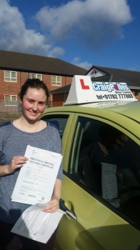 A big congratulations to Laura Black for passing her driving test today First time too smile emoticon<br />
<br />
Well done Laura - safe driving