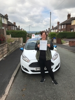 A big congratulations to Laura Woch Laura passed her driving test today at Cobridge Driving Test Centre with just 6 driver faults <br />
<br />
Well done Laura - safe driving from all at Craig Polles instructor training and driving school 🚗😊