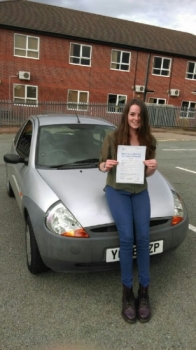 A big congratulations to Lauren Bowden for passing her driving test today First time and with just 4 driver faults <br />
<br />
Well done Lauren - safe driving