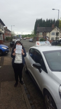 A big congratulations to Lauren Green Lauren passed her driving test today at Cobridge Driving Test Centre first time and with just 5 driver faults <br />
<br />
Well done Lauren - safe driving from all at Craig Polles Instructor Training and Driving School 🚗 😀