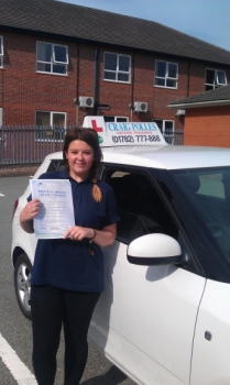 A big well done to Lauren Middleton for passing her driving test at her first attempt Safe driving Lauren<br />
<br />

<br />
<br />

<br />
<br />
The worst photo of me but thankyou for everything such a good driving school Jamie was dead helpful and so easy going definitely recommend him