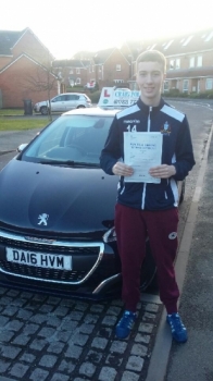 A big congratulations to Liam Cope, who has passed his driving test at Newcastle Driving Test Centre, with 7 driver faults.<br />
<br />
Well done Liam - safe driving from all at Craig Polles Instructor Training and Driving School. 🚗😀