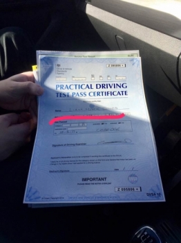 A big congratulations to Liam Jones Liam passed his<br />
<br />
driving test today at Cobridge Driving Test Centre first time and with just 7 driver faults <br />
<br />
Well done Liam - safe driving from all at Craig Polles Instructor Training and Driving School 🚗😃