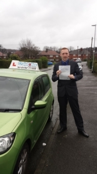 A big congratulations to Liam Slezak for passing his driving test today First time and with just 7 driver faults <br />
<br />
Well done Liam - safe driving