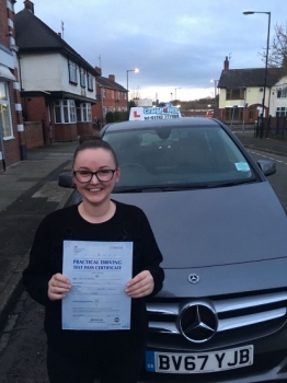 A big congratulations to Lisa Barnett, who passed her driving test today at Cobridge Driving Test Centre, with 6 driver faults.<br />
<br />
Well done Lisa - safe driving from all at Craig Polles Instructor Training and Driving School. 🚗:)