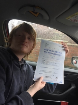 A big congratulations to Louis Godwin Louis passed his<br />
<br />
driving test today at Cobridge Test Centre with 8 driver faults <br />
<br />
Well done Lewis - safe driving from all at Craig Polles Instructor Training and Driving School Driving School 🚗😃