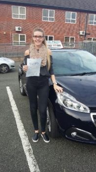 A big congratulations to Lucy Ashley for passing her driving test today First time and with just 4 driver faults <br />
<br />
Well done Lucy - safe driving