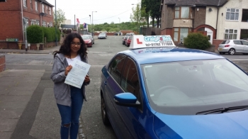A big congratulations to Luisa Barreto for passing her driving test today First time and with just 4 driver faults <br />
<br />
Well done Luisa - safe driving