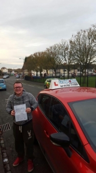 Congratulations to Luke Bromley for passing his driving test today Safe driving Luke