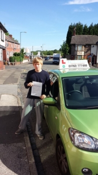 A big well done to Luke Pemberton for passing your driving test today 1st attempt and with just 2 driver faults Safe driving Luke