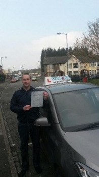 Congratulations to Mark Cooper for passing his driving test today with just 3 driver faults well done Mark - Safe driving
