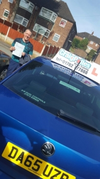 A big congratulations to Mark Hibbs Mark passed his<br />
<br />
driving test today at Cobridge Driving Test Centre first time and with just 3 driver faults <br />
<br />
Well done Mark - safe driving from all at Craig Polles Instructor Training and Driving School 🚗😀