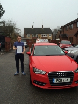 A big congratulations to Martin Woodward for passing his driving test today A great drive with just 4 driver faults - safe driving Martin