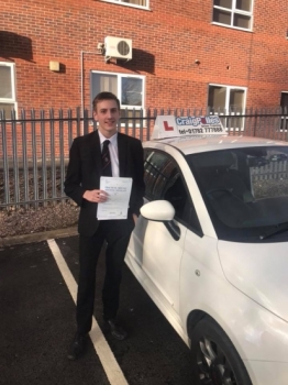 A big congratulations to Matt Johnson, who has passed his driving test today at Newcastle Driving Test Centre, at his First attempt and with just 2 driver faults.<br />
<br />
Well done Matt - safe driving from all at Craig Polles Instructor Training and Driving School. 🚗😀