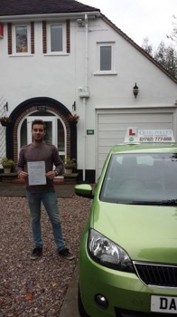 Congratulations to Matt Keeling for passing his driving test today with just 4 driver faults Well done Matt - Safe driving