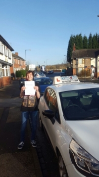 A big congratulations to Matt Wood Matt passed his<br />
<br />
driving test today at Cobridge Driving Test Centre with just 3 driver faults <br />
<br />
Well done Matt - safe driving from all at Craig Polles Instructor Training and Driving School 🚗😃