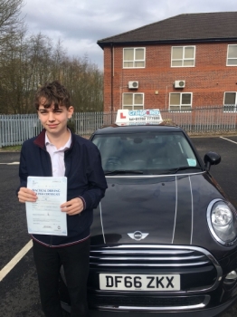 A big congratulations to Matthew Wilshaw, who has passed his driving test today at Newcastle Driving Test Centre, at his First attempt and with just 5 driver faults.<br />
<br />
Well done Matthew - safe driving from all at Craig Polles Instructor Training and Driving School. 😀🚗