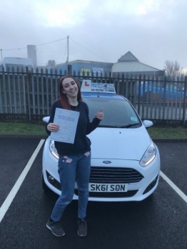 A big congratulations to Megan Wilkinson, who has passed her driving test at Newcastle Driving Test Centre, at her First attempt and with just 5 driver faults.<br />
<br />
Well done Megan - safe driving from all at Craig Polles Instructor Training and Driving School. 🚗😀