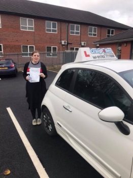 A big congratulations to Merissa Baddeley Merissa passed her driving test at Newcastle Driving Test Centre and with just 4 driver faults<br />
<br />
Well done Melissa - safe driving from all at Craig Polles Instructor Training and Driving School 🚗😀