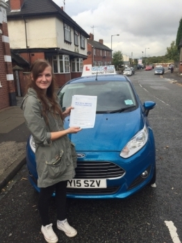 A big congratulations to Michaela Tams for passing her driving test today First time and with just 4 driver faults <br />
<br />
Well done Michaela - safe driving