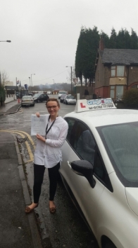 A big congratulations to Morgan Taylor Morgan passed her<br />
<br />
driving test today at Cobridge Test Centre with just 7 driver faults <br />
<br />
Well done Morgan - safe driving from all at Craig Polles Instructor Training and Driving School 🚗😃