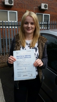 A big congratulations to Naomi Ball for passing her driving test First time and with just 4 driver faults She joins her sister Hannah who also passed first time with our instructor Perry in 2014<br />
<br />
Well done Naomi - safe driving