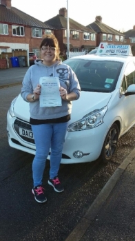 A big congratulations to Natalie Davies for passing her driving test today with just 1 driver fault <br />
<br />
Well done Natalie - safe driving