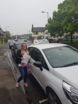 A big congratulations to Nicole Key, who has passed her driving test today at Cobridge Driving Test Centre with just 5 driver faults.<br />
Well done Nicole - safe driving from all at Craig Polles Instructor Training and Driving School. 😀🚗<br />
Instructor-Greg Tatler